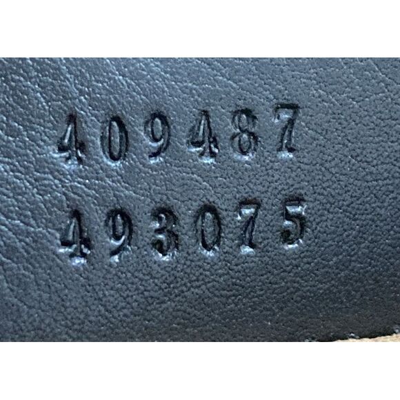 Gucci Padlock Shoulder Bag GG Coated Canvas and Leather Small Black, Brown - Picture 9 of 9